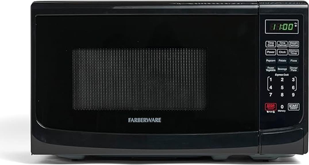 700 watts farberware microwave