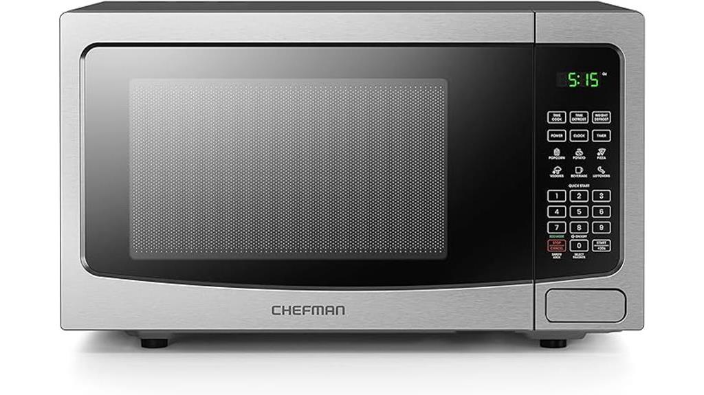 chefman 1 1 cu ft microwave