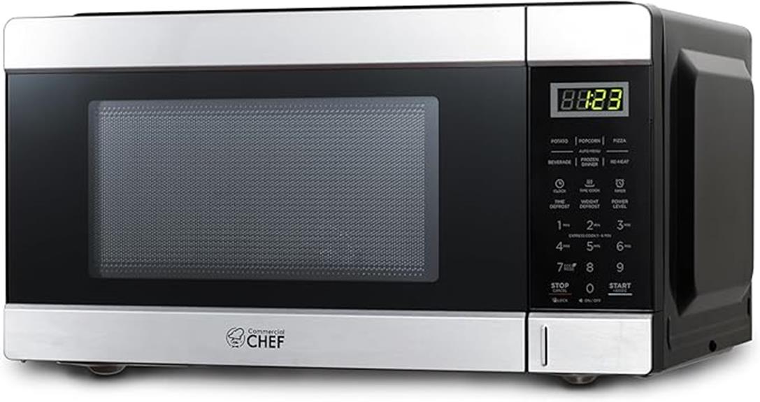 commercial chef microwave 1 1 cu ft