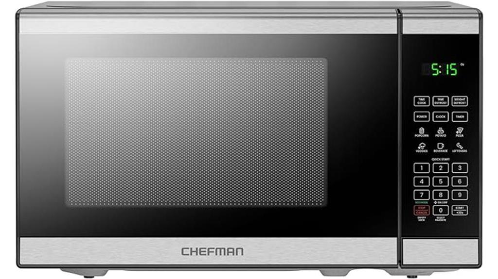 compact chefman microwave oven