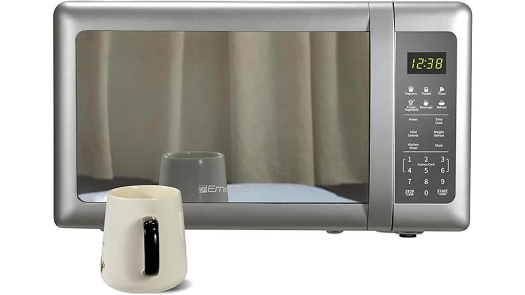 compact countertop microwave oven