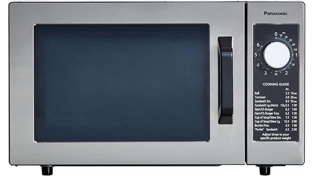 compact panasonic commercial microwave