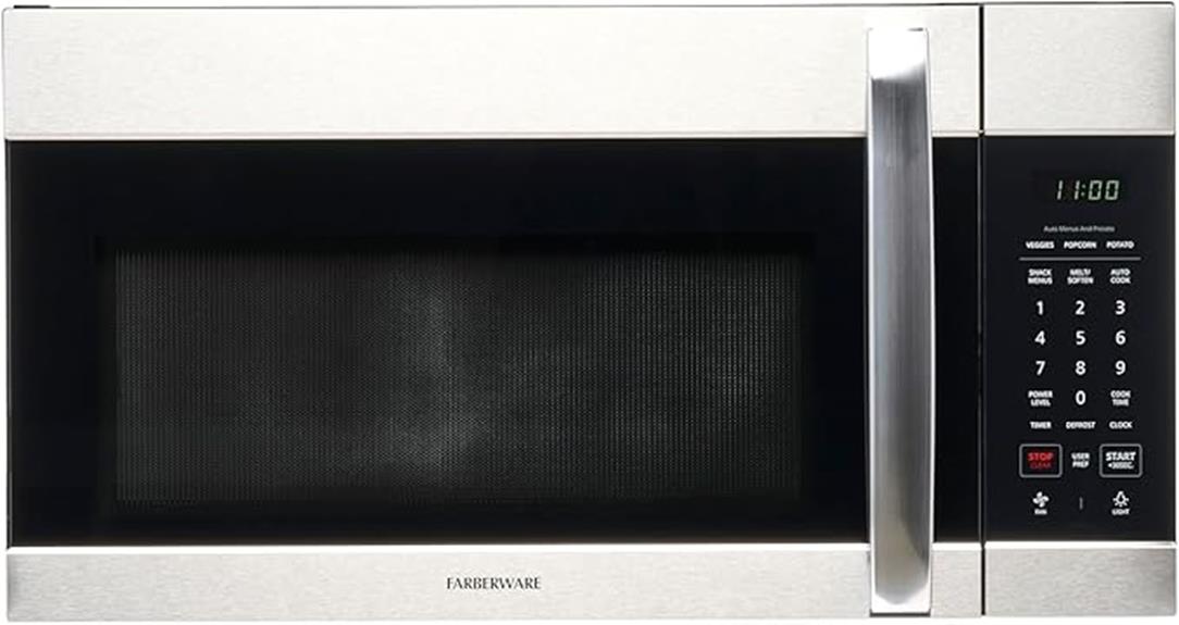 farberware microwave oven 1000w