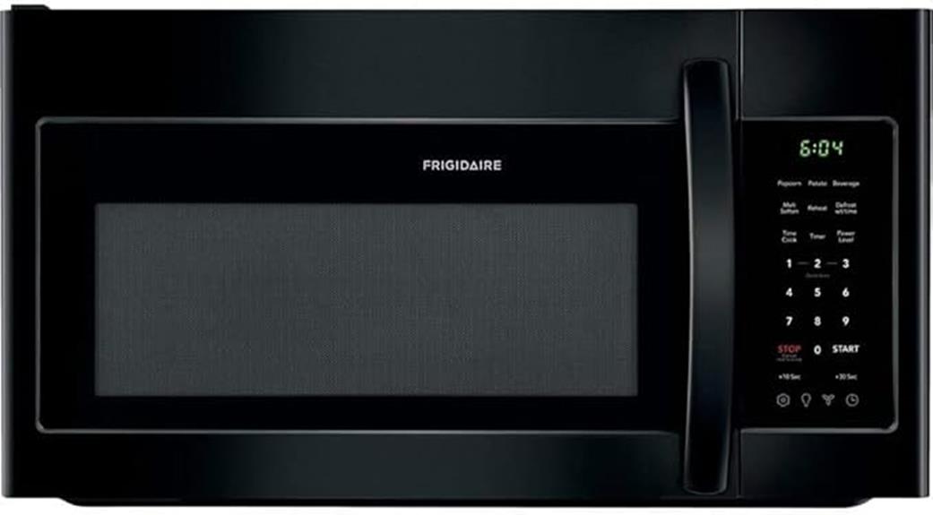 frigidaire microwave over range