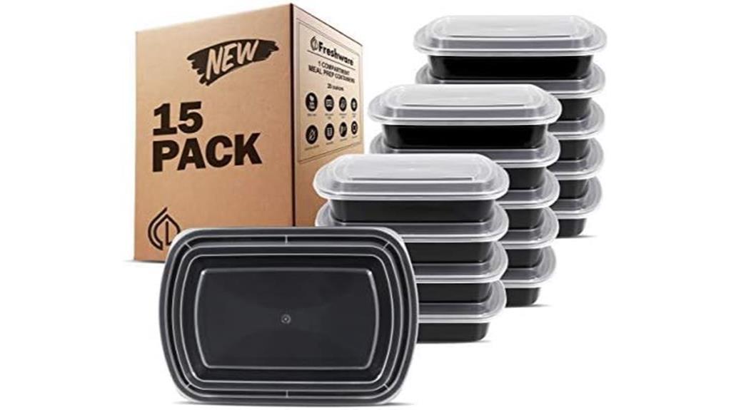 meal prep container set