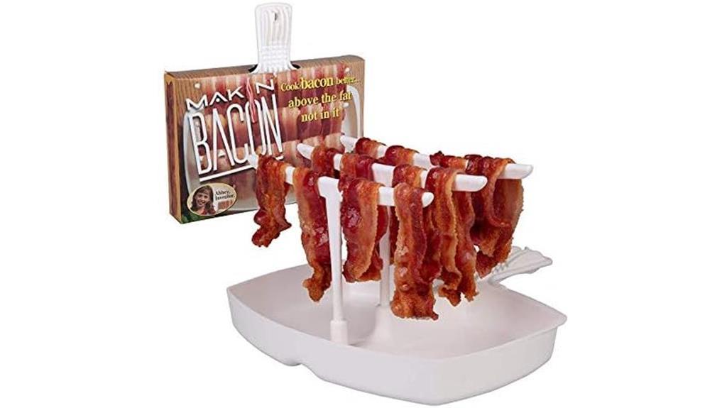 microwave bacon cooking dish