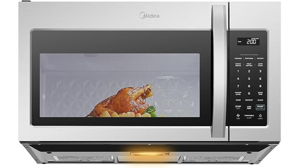 midea over the range microwave