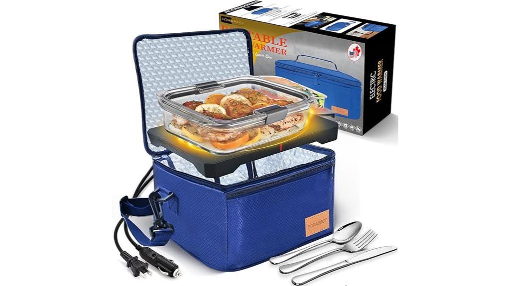 portable microwave food warmer