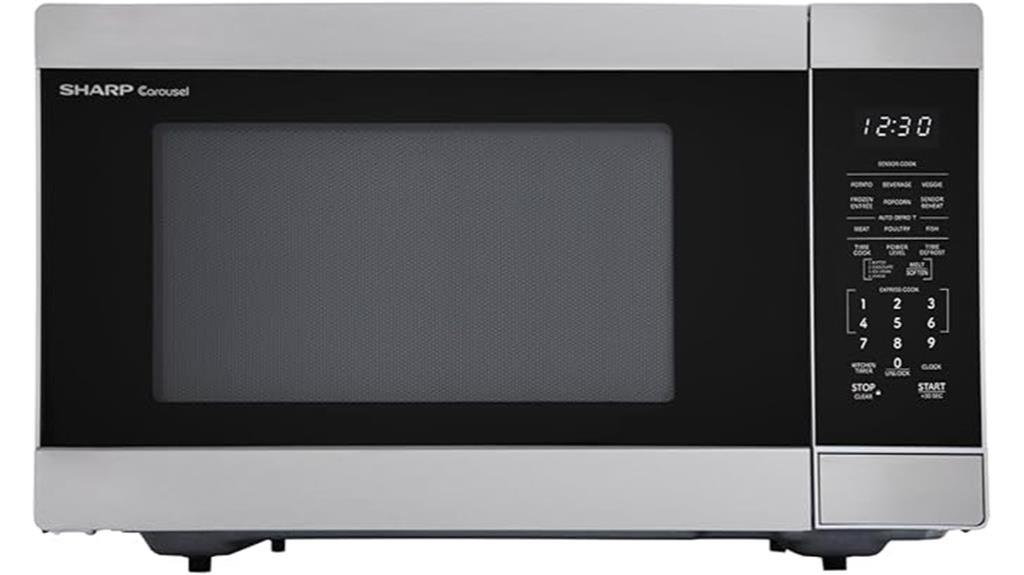 sharp 1 6 cuft microwave