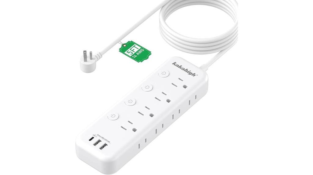 smart power strip with usb