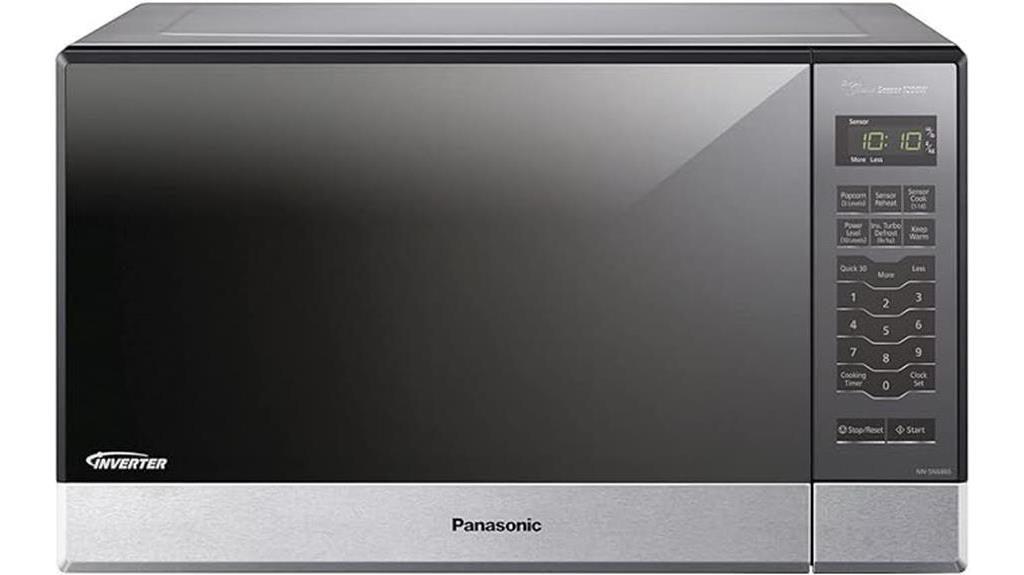 stainless steel microwave oven