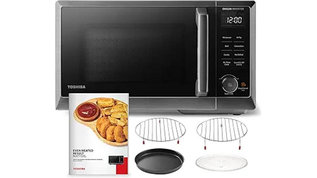 toshiba microwave air fryer combo